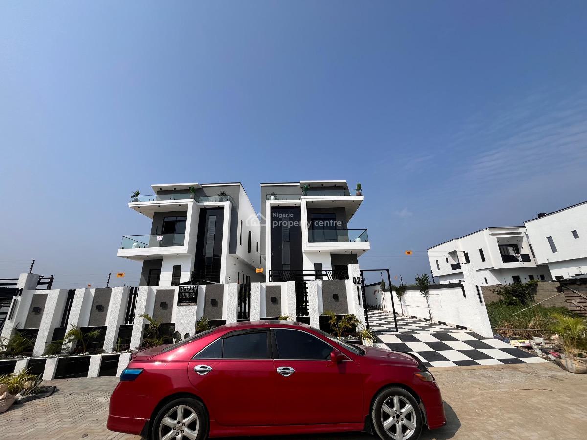 Gorgeous 5 Bedroom Fully Detached Duplex with Bq and Swimming Pool, Ajah, Lekki, Lagos, Detached Duplex for Sale