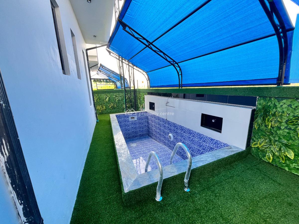 Gorgeous 5 Bedroom Fully Detached Duplex with Bq and Swimming Pool, Ajah, Lekki, Lagos, Detached Duplex for Sale