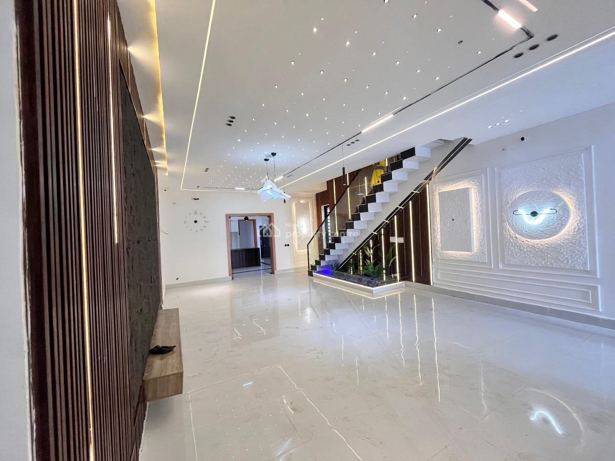 Gorgeous 5 Bedroom Fully Detached Duplex with Bq and Swimming Pool, Ajah, Lekki, Lagos, Detached Duplex for Sale