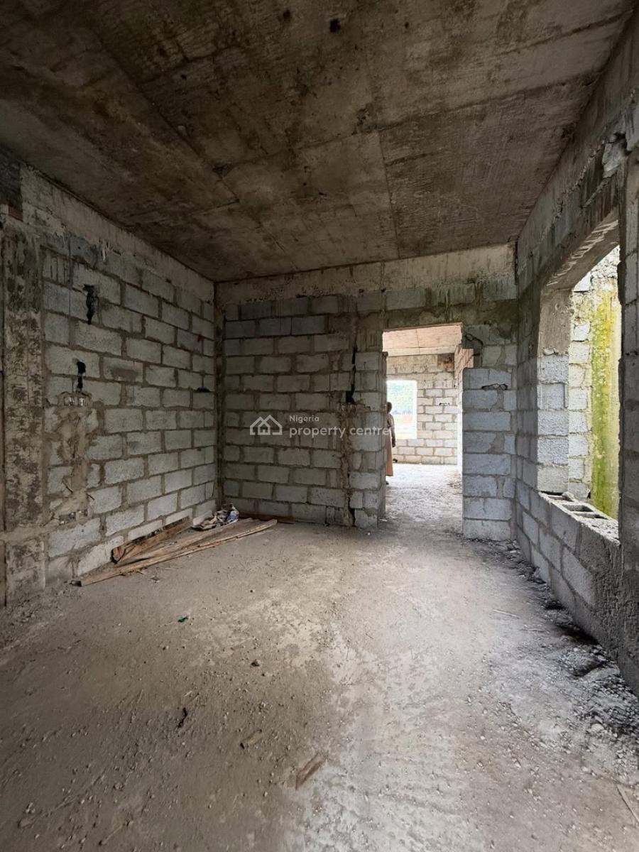 Carcass 4 Units of 4 Bedroom Terrace Duplex with Bq Each, Jahi, Abuja, Terraced Duplex for Sale