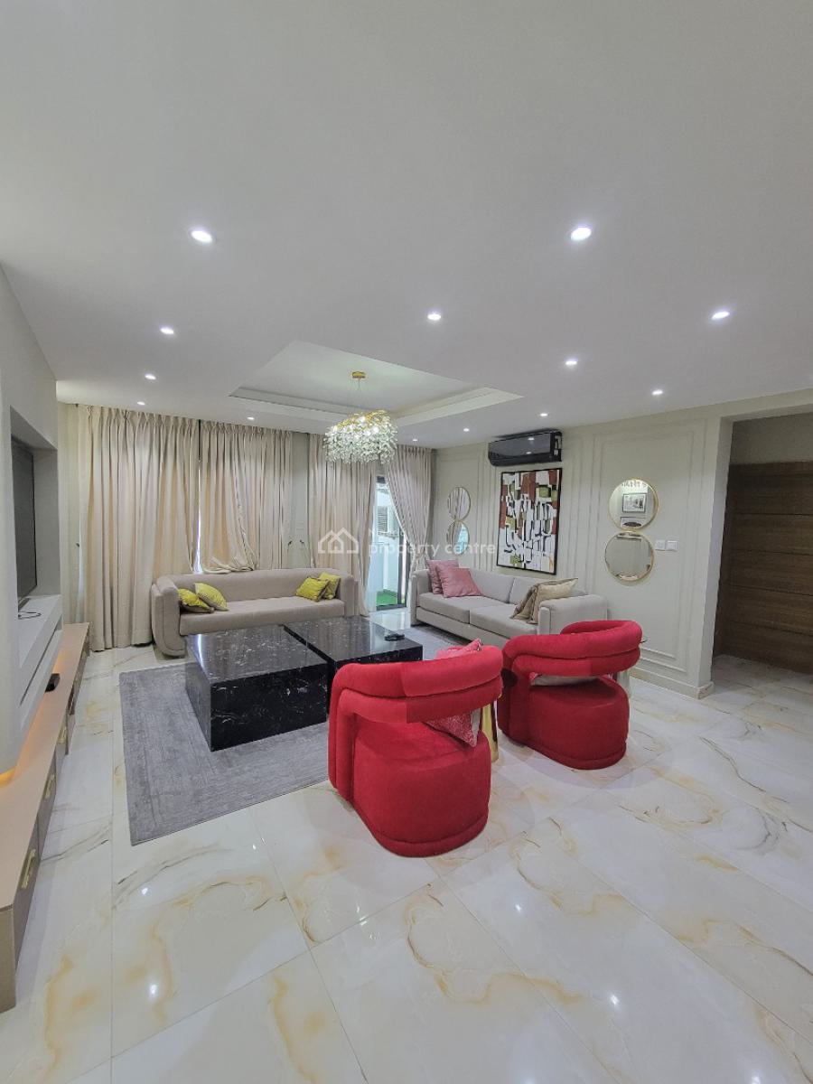 Fully Furnished 3bedroom Apartment in Banana Island Lagos, Banana Island, Ikoyi, Lagos, Flat / Apartment for Rent