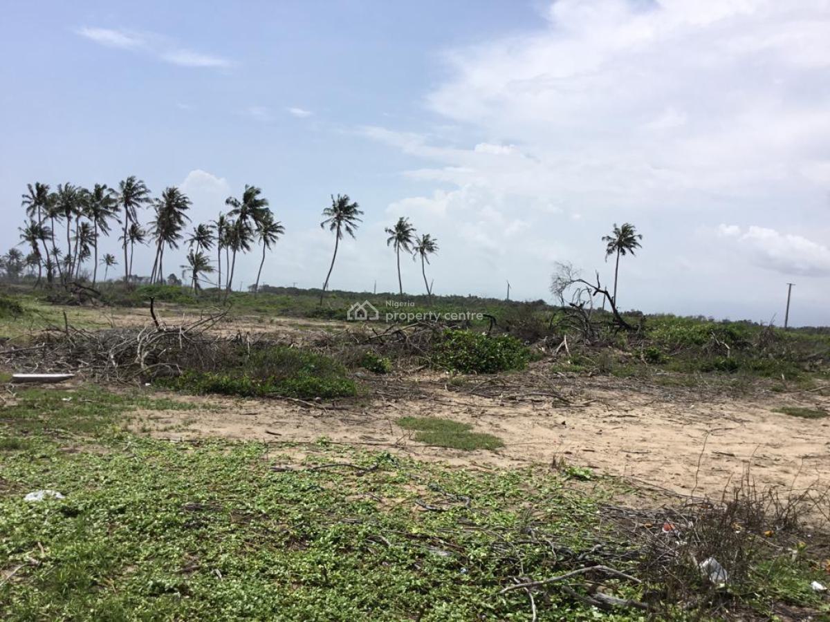 Oceanfront Land Directly Facing The New Coastal Road, Behind Eko Akete, Awoyaya, Ibeju Lekki, Lagos, Mixed-use Land for Sale