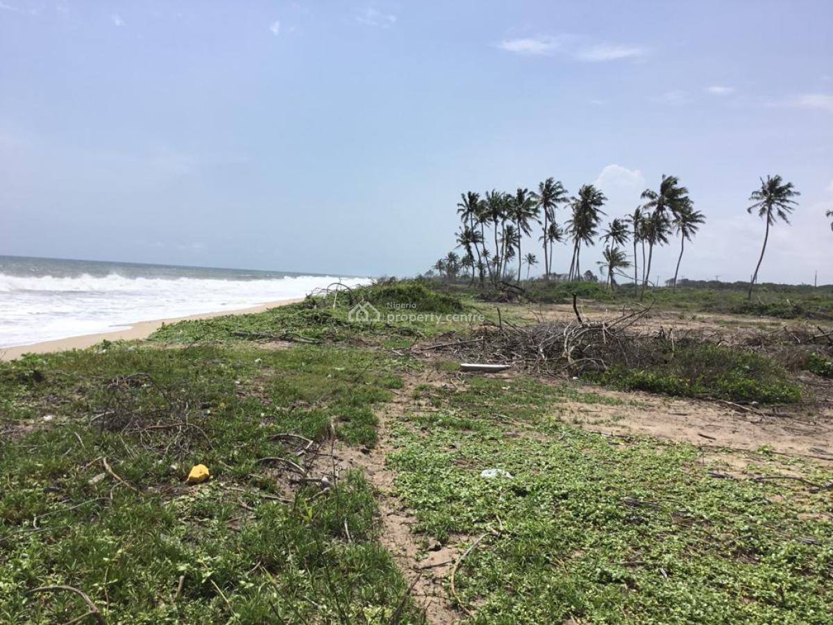 Oceanfront Land Directly Facing The New Coastal Road, Behind Eko Akete, Awoyaya, Ibeju Lekki, Lagos, Mixed-use Land for Sale