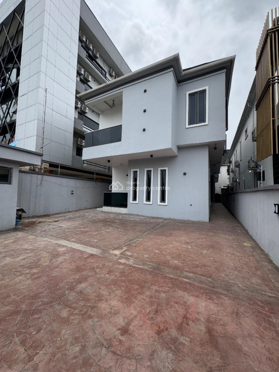 5 Bedroom Detached Duplex with a Bq Along a Major Business District, Along Major Business District, Ikate, Lekki, Lagos, Detached Duplex for Sale