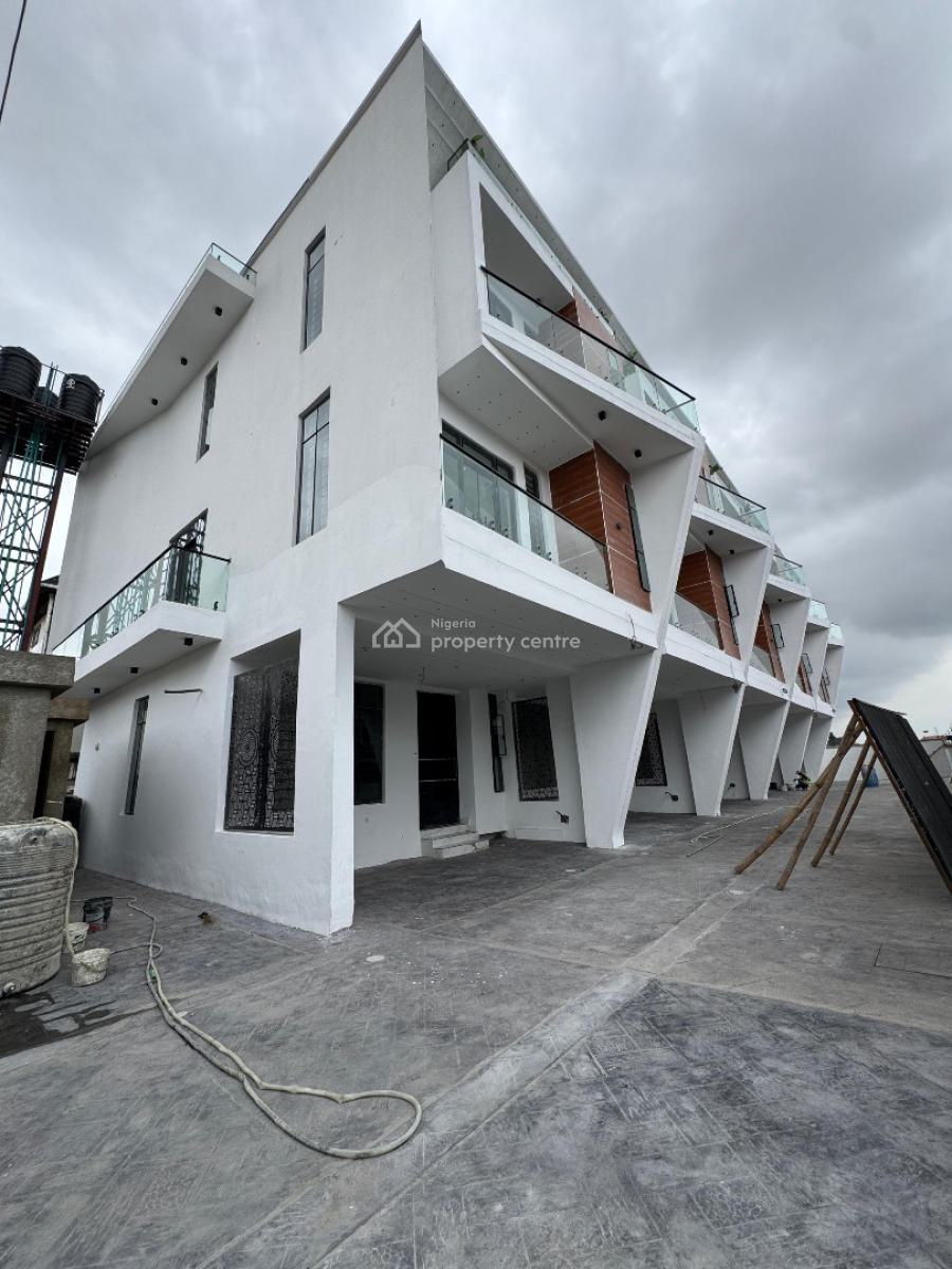 Contemporary 4 Bedroom Terrace Duplex with a Bq in Ikate, Ikate, Lekki, Lagos, Terraced Duplex for Sale