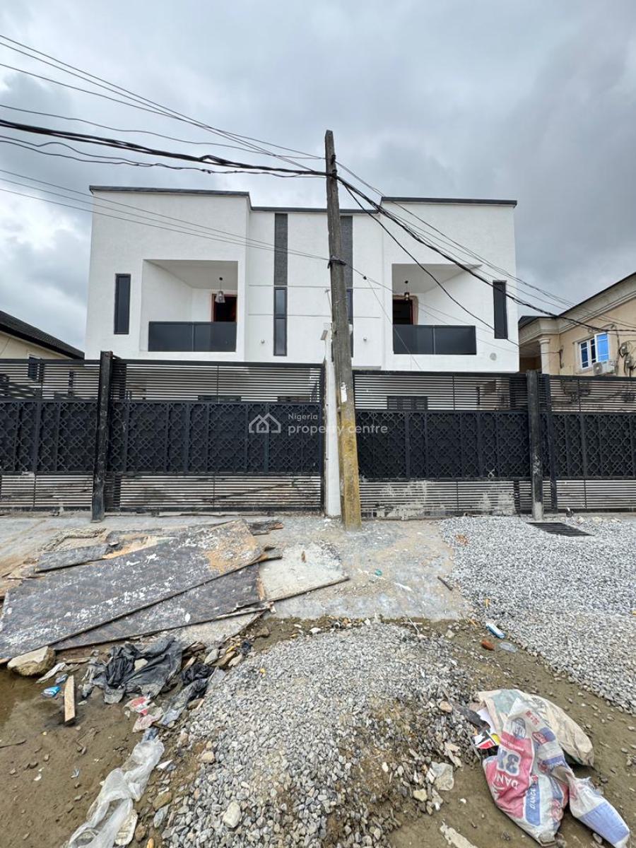 Lovely 4 Bedroom Semi Detached Duplex with a Room Bq, Gbagada, Lagos, Semi-detached Duplex for Sale