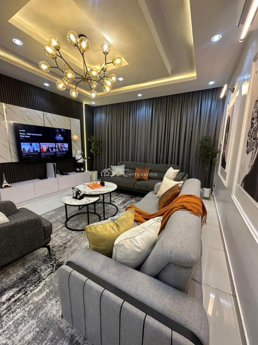 new Luxurious 3-bedroom Apartment in Osapa, Cadogan Estate Available, Cadogan Estae, Osapa, Lekki, Lagos, Detached Duplex Short Let