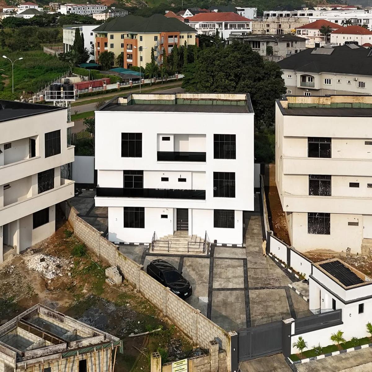 Luxury 5 Bedroom Detached Duplex with Bq and Elevator Access, Katampe Extension, Katampe, Abuja, Detached Duplex for Sale