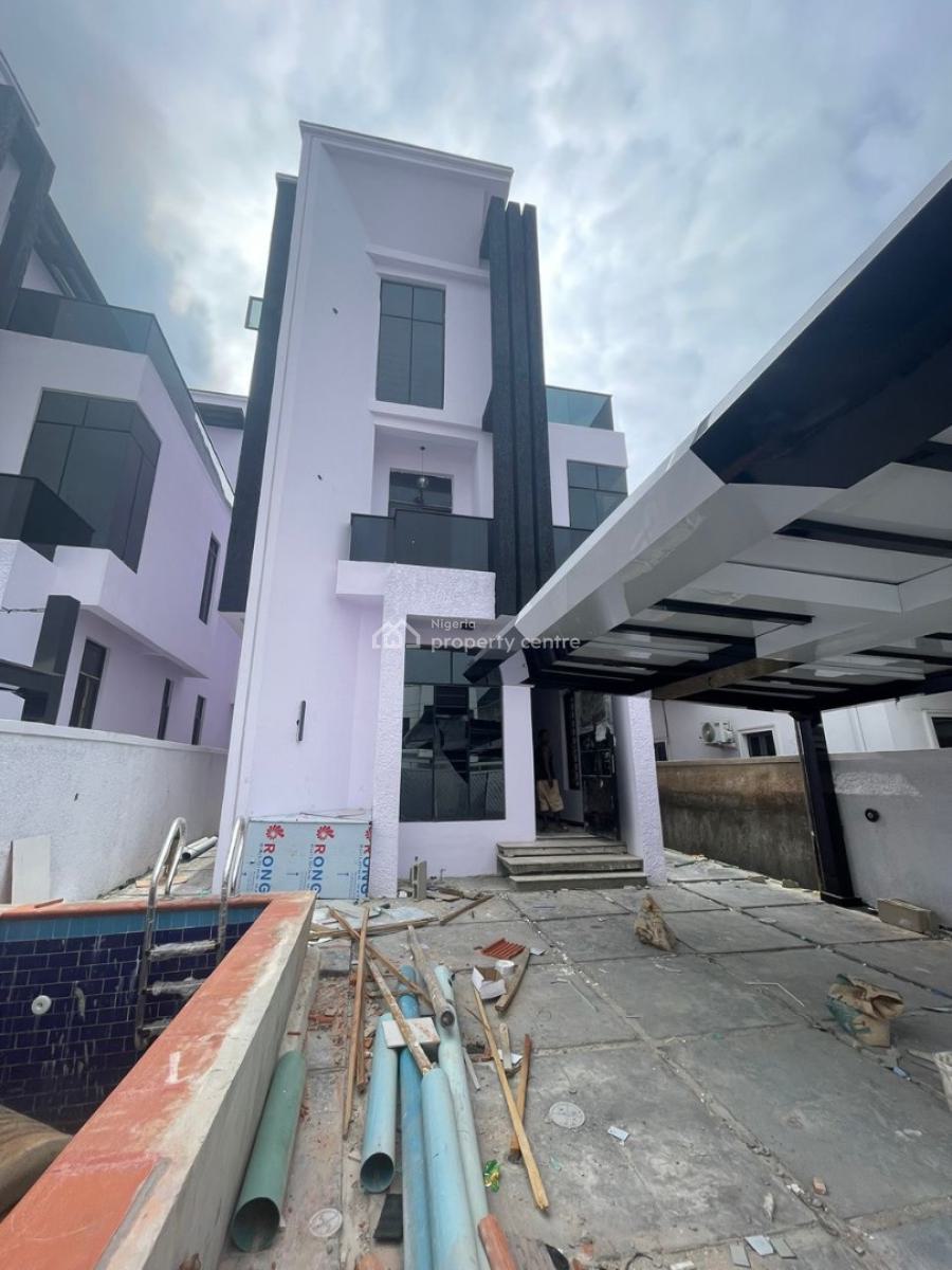 Luxurious 5 Bedroom Fully Detached Duplex with Cinema, Rooftop Terrace, Orchid, Lekki, Lagos, Detached Duplex for Sale
