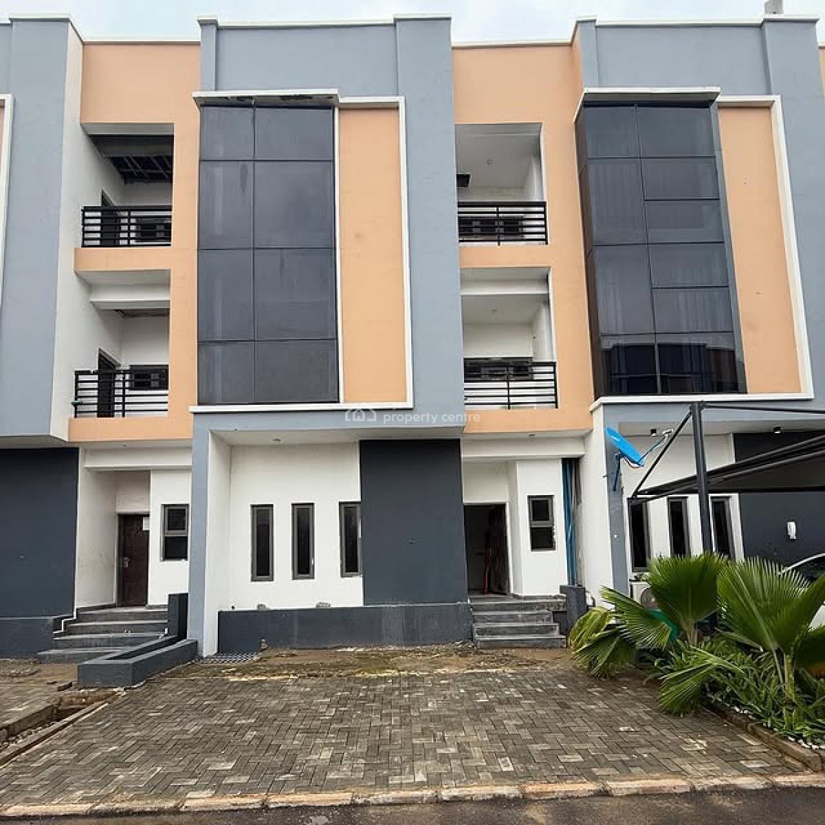 Newly Built 4 Bedroom Terrace Duplex with Bq and 2 Bedroom Basement, Katampe Extension, Katampe, Abuja, Terraced Duplex for Sale