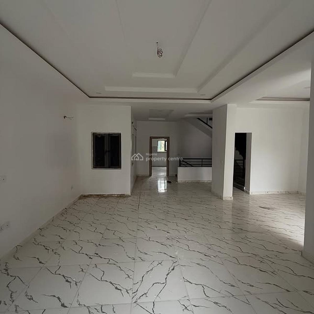 Newly Built 4 Bedroom Terrace Duplex with Bq and 2 Bedroom Basement, Katampe Extension, Katampe, Abuja, Terraced Duplex for Sale