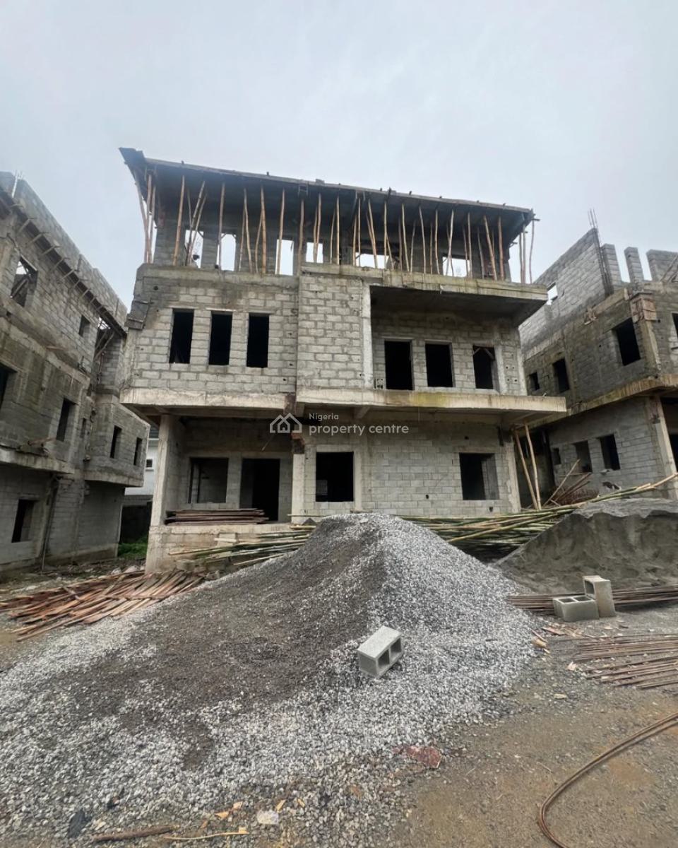 Offplan Luxury 5 Bedroom Detached Duplex with Bq, Office , Elevator, H Medix, Guzape District, Abuja, Detached Duplex for Sale