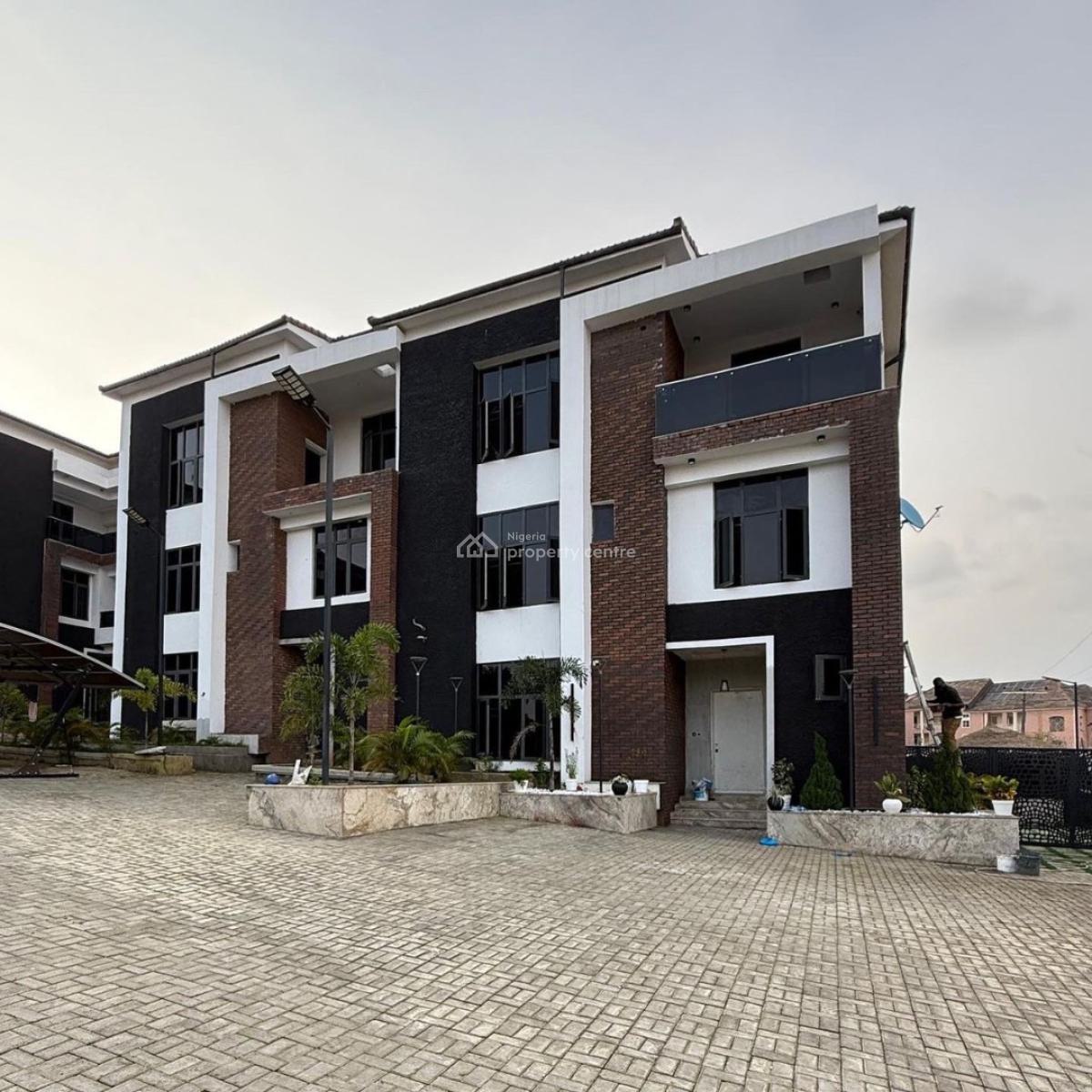 Luxury Corner Piece 4 Bedroom Terrace with 3bq, Two Living Rooms, 5 Minutes Drive to Wuse 2, Kado, Abuja, Terraced Duplex for Sale