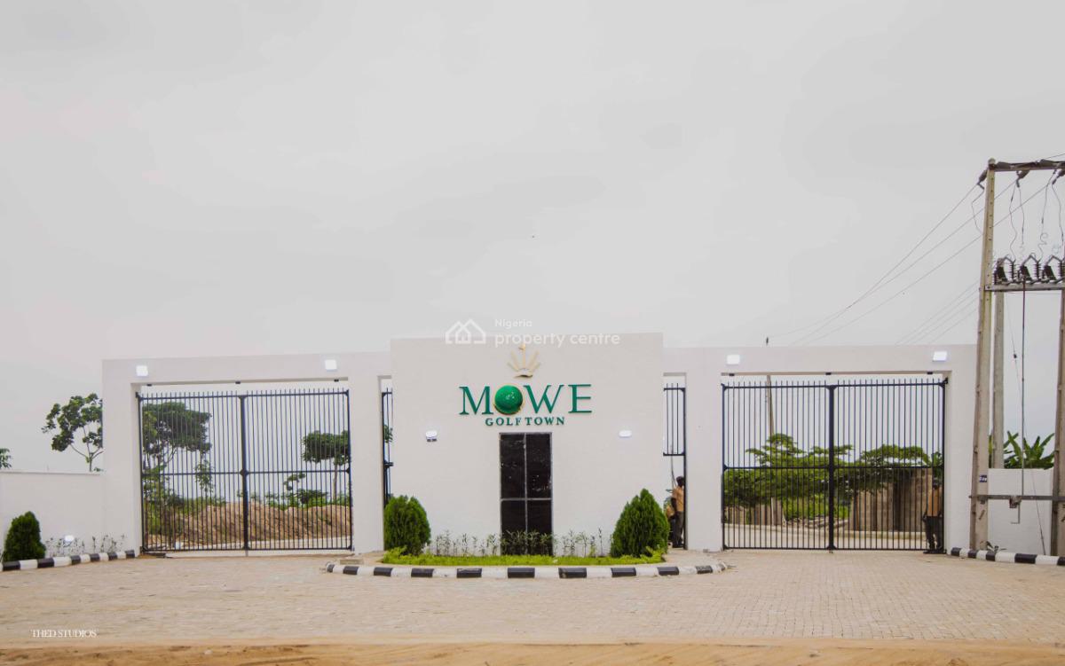 Lake Front Plot with Certificate of Occupancy C of O, Mowe Golf Town ,off Lagos-ibadan Expressway, Mowe Town, Ogun, Residential Land for Sale