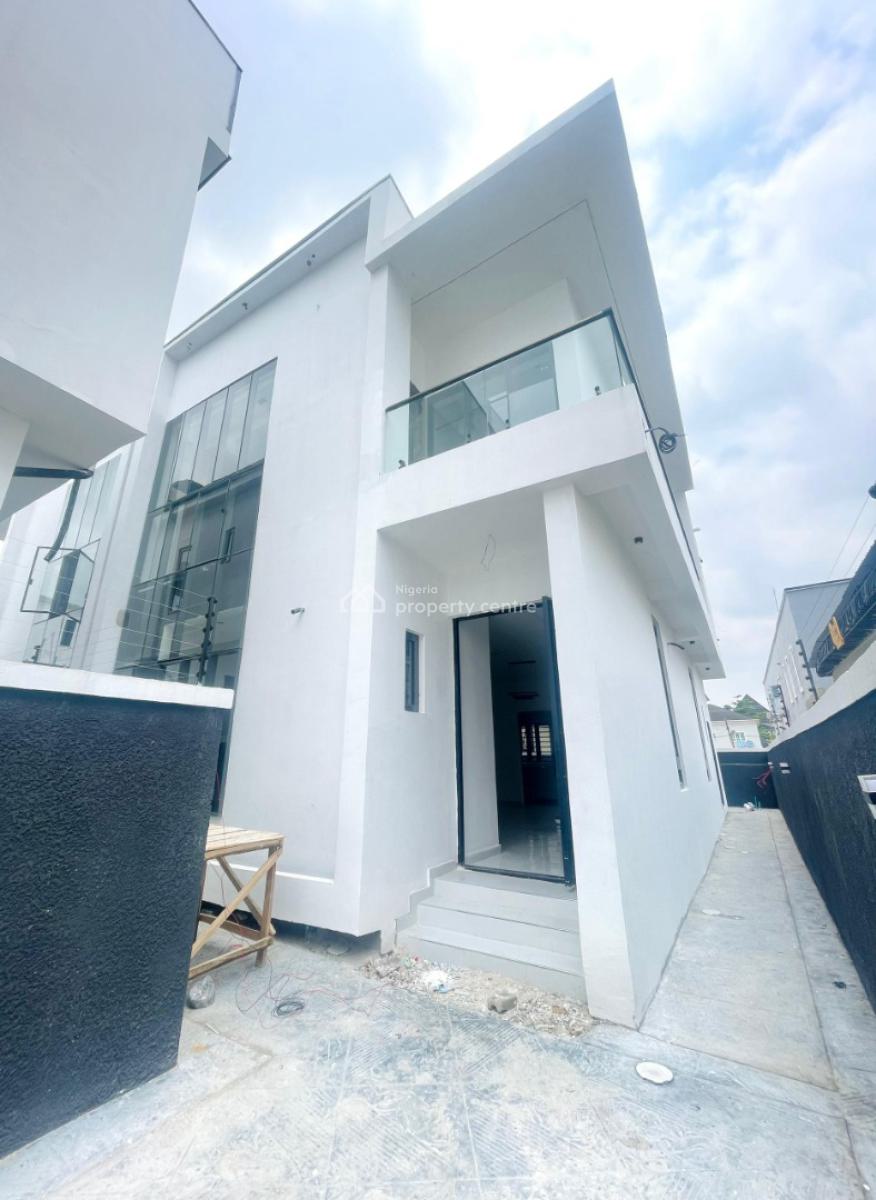Elegant 4 Bedroom Semi Detached Duplex with Bq in a Secured Estate, Ajah, Lagos, Semi-detached Duplex for Sale