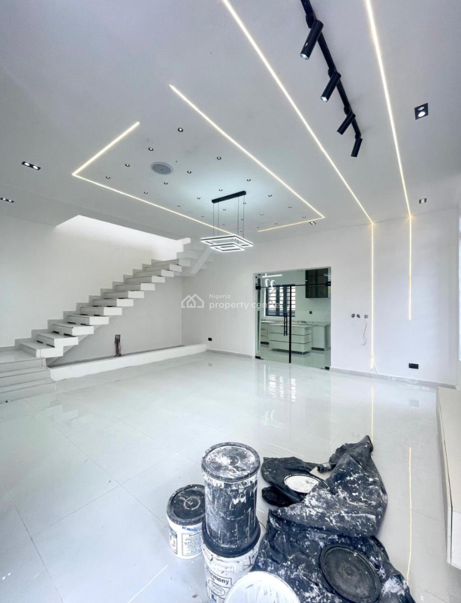 Elegant 4 Bedroom Semi Detached Duplex with Bq in a Secured Estate, Ajah, Lagos, Semi-detached Duplex for Sale