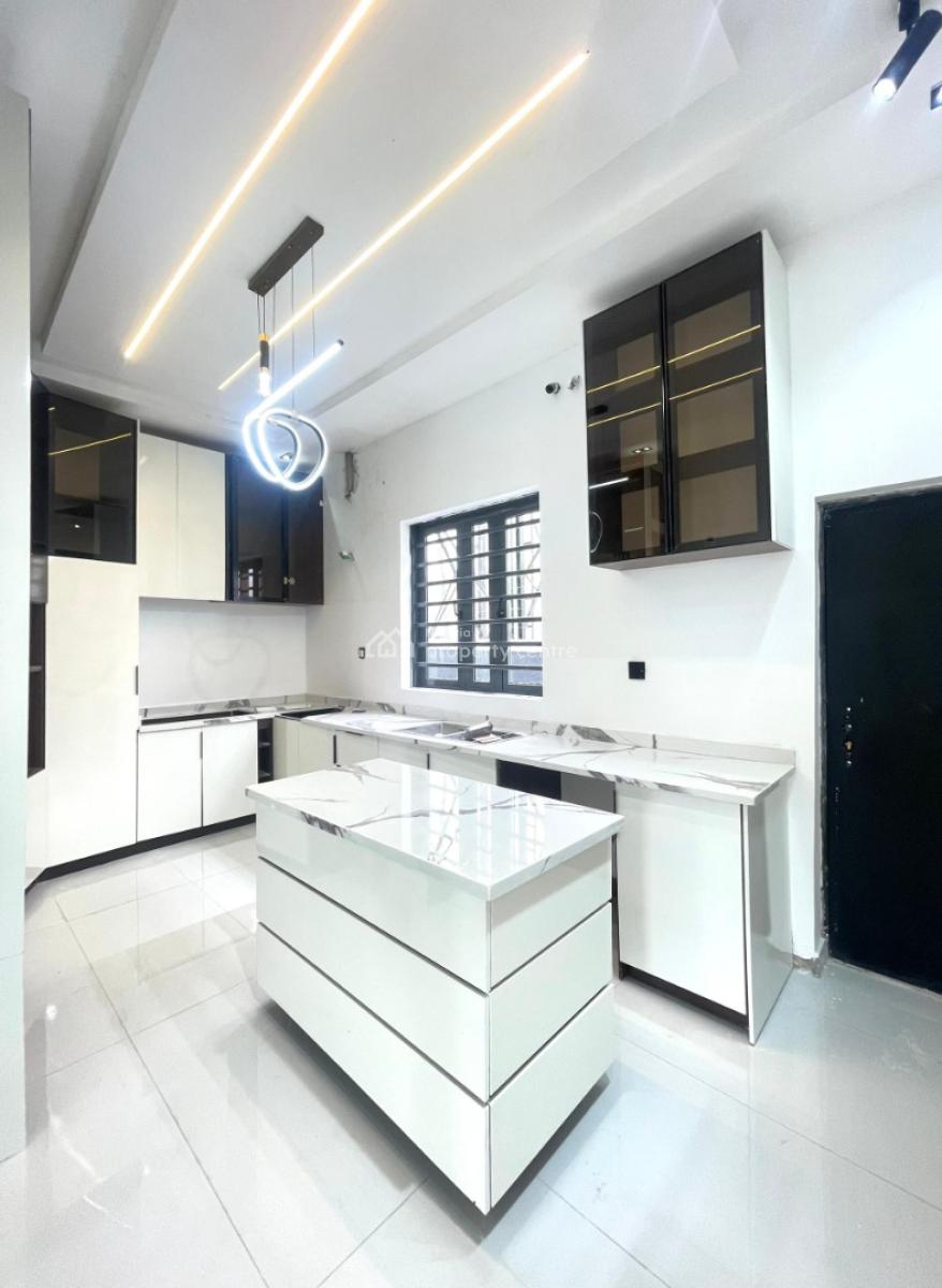 Elegant 4 Bedroom Semi Detached Duplex with Bq in a Secured Estate, Ajah, Lagos, Semi-detached Duplex for Sale