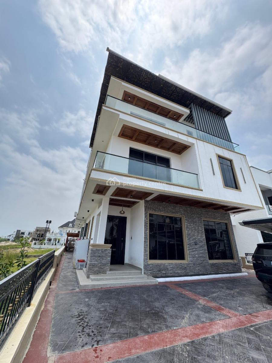 Exclusively Furnished 5bedroom Duplex with Cinema in a Secure Estate, Ikota, Lekki, Lagos, Detached Duplex for Sale