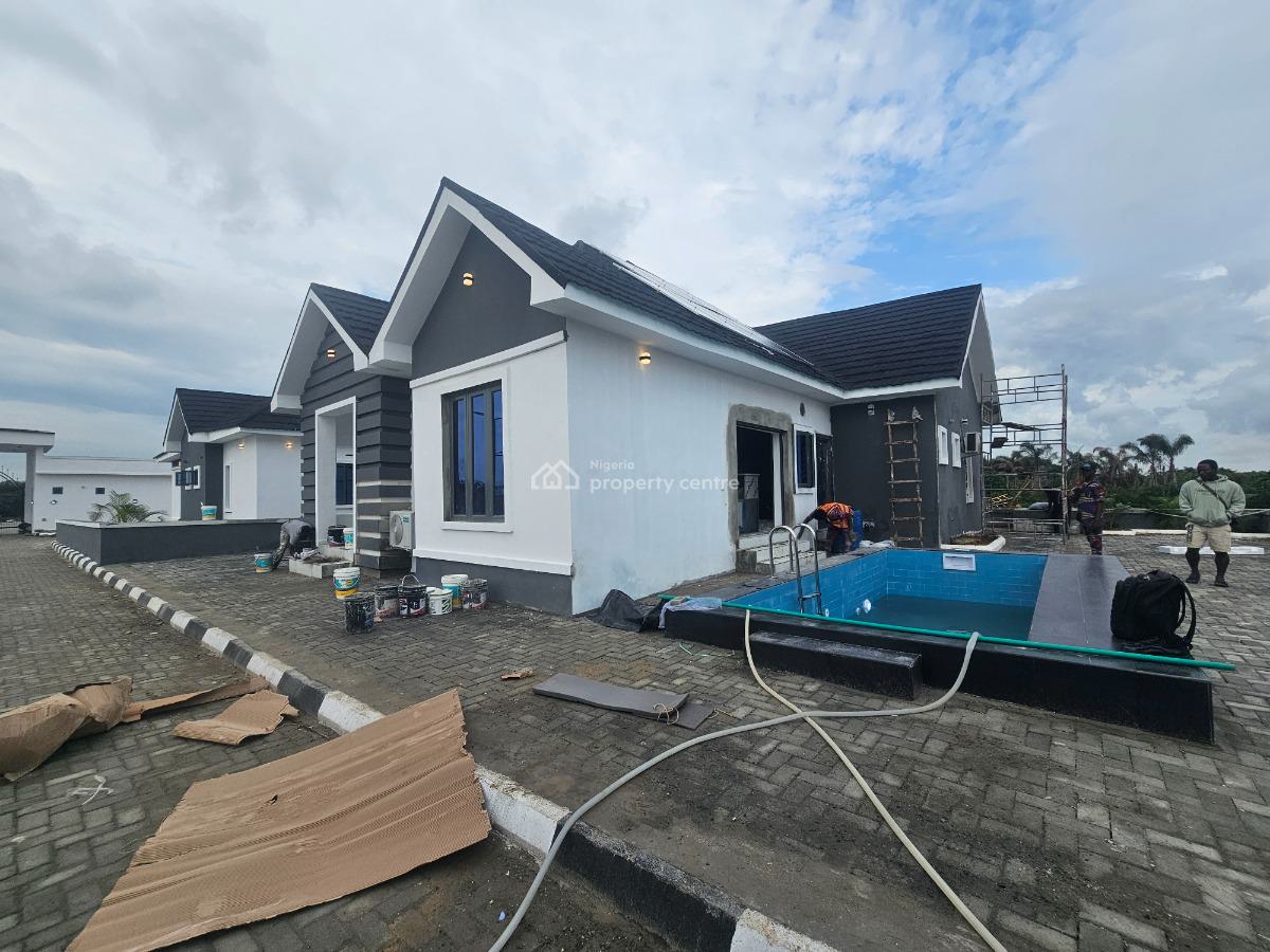 Contemporary 3 Bedrooms Detached Bungalow with 5m Initial Deposit, About 3 Minutes Drive From The Expressway, Eleranigbe, Ibeju Lekki, Lagos, Detached Bungalow for Sale