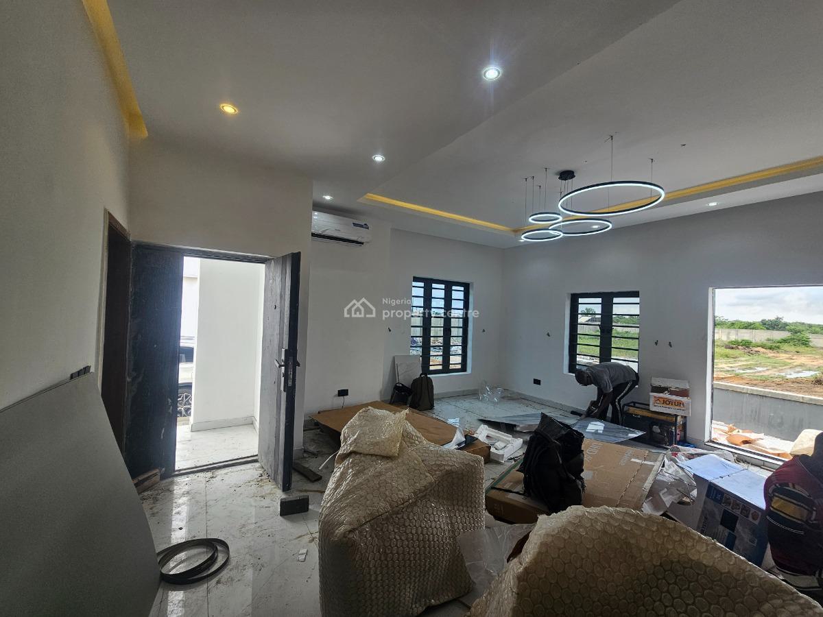 Contemporary 3 Bedrooms Detached Bungalow with 5m Initial Deposit, About 3 Minutes Drive From The Expressway, Eleranigbe, Ibeju Lekki, Lagos, Detached Bungalow for Sale