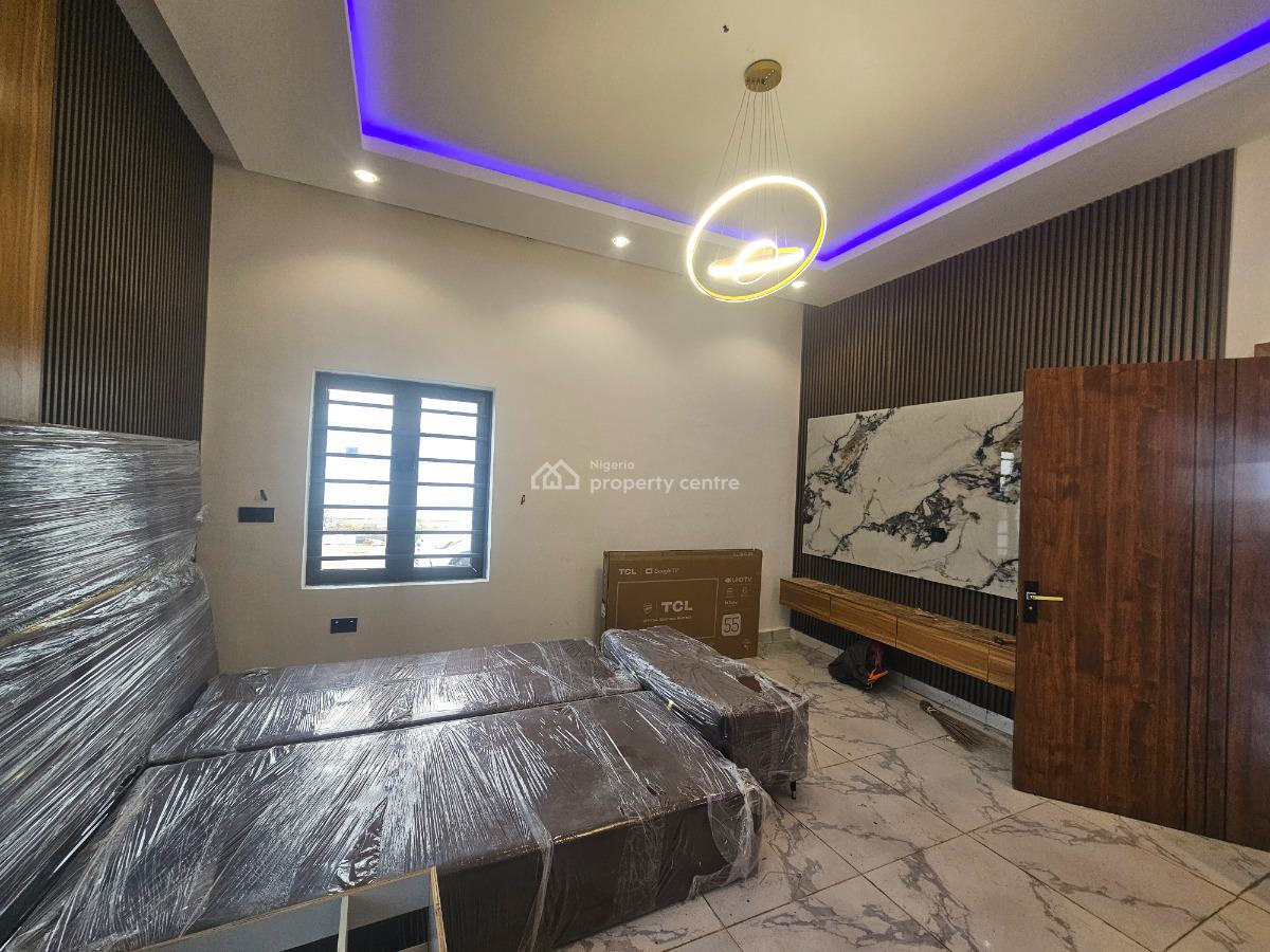 Contemporary 3 Bedrooms Detached Bungalow with 5m Initial Deposit, About 3 Minutes Drive From The Expressway, Eleranigbe, Ibeju Lekki, Lagos, Detached Bungalow for Sale