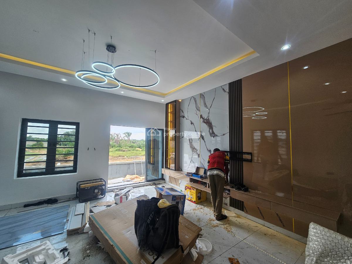 Contemporary 3 Bedrooms Detached Bungalow with 5m Initial Deposit, About 3 Minutes Drive From The Expressway, Eleranigbe, Ibeju Lekki, Lagos, Detached Bungalow for Sale