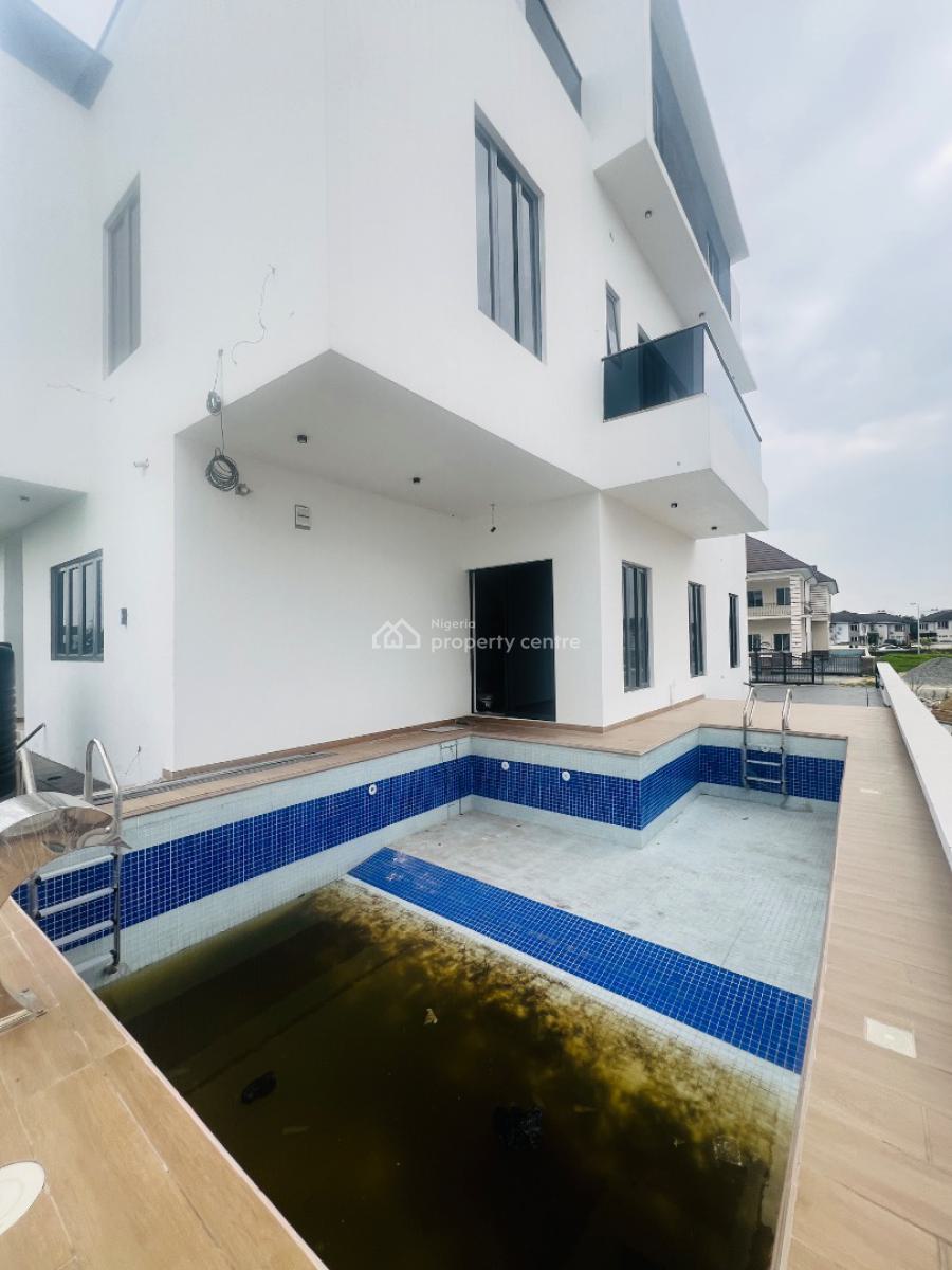 Contemporary 5 Bedroom Duplex, Pinnock Beach Estate, Osapa, Lekki, Lagos, Detached Duplex for Sale