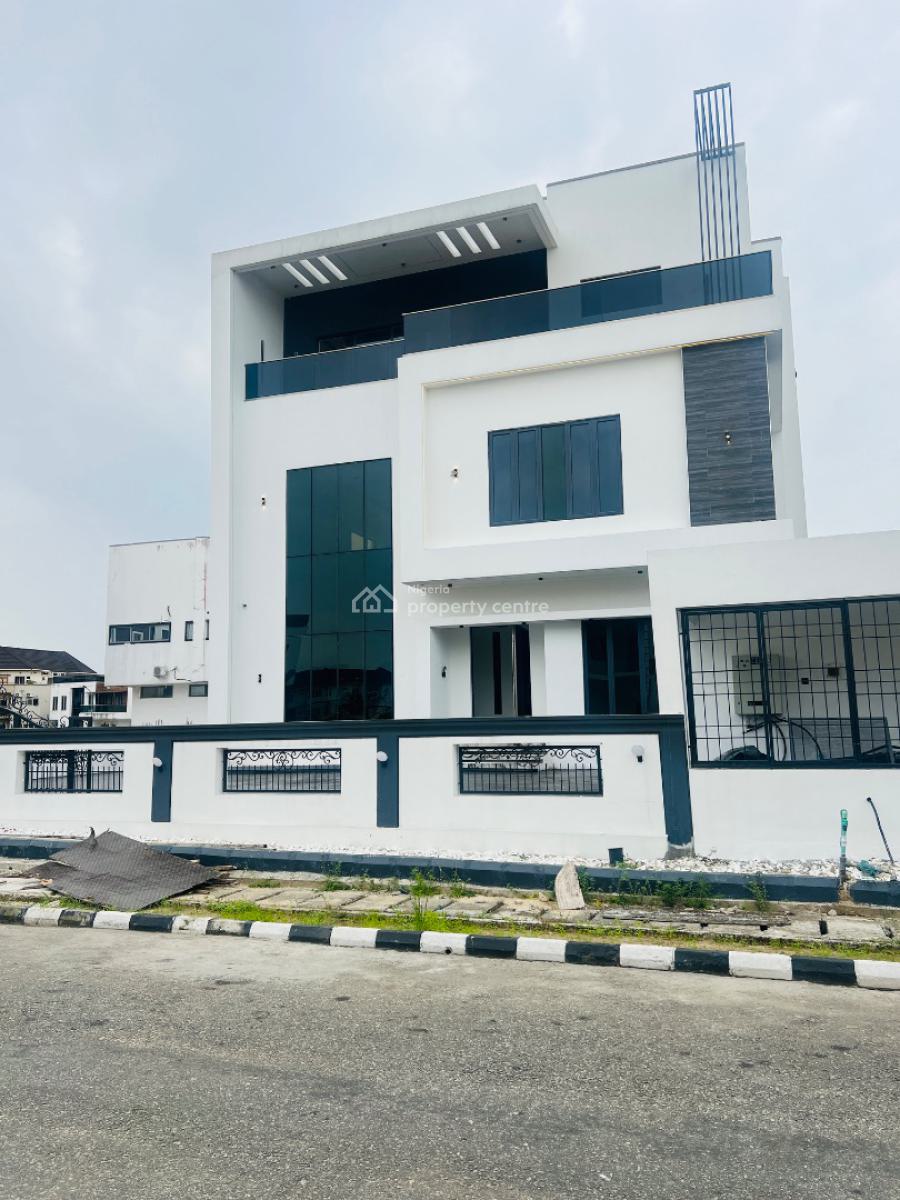 Contemporary 5 Bedroom Duplex, Pinnock Beach Estate, Osapa, Lekki, Lagos, Detached Duplex for Sale