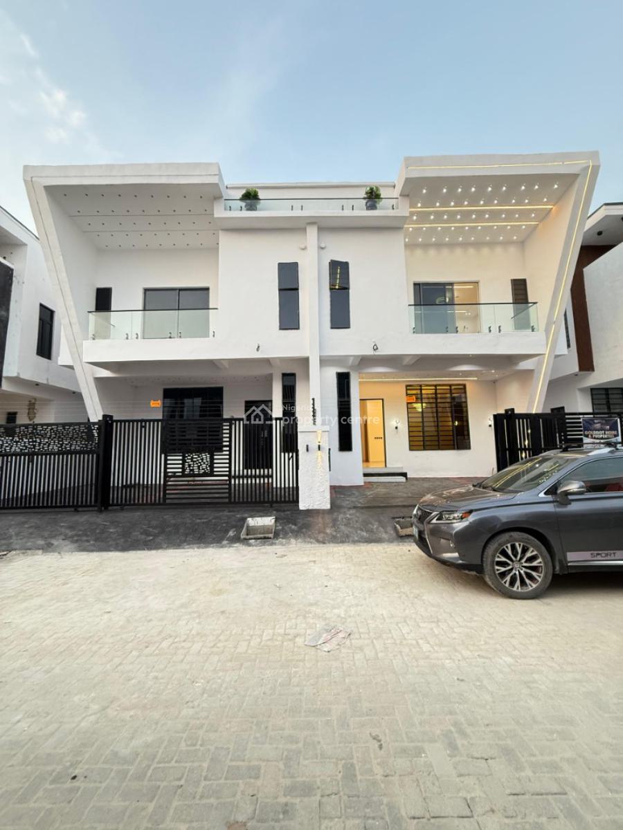 Affordable 4 Bedroom Semi Detached Duplex with Bq, Ajah, Lagos, Semi-detached Duplex for Sale