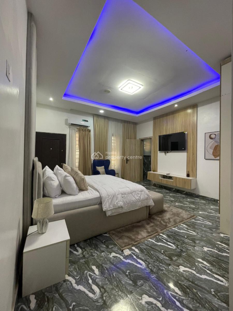 Beautiful and Furnished to Taste 4bedroom Terrace Duplex with Bq,gym., Chevron, Lekki, Lagos, Terraced Duplex for Sale