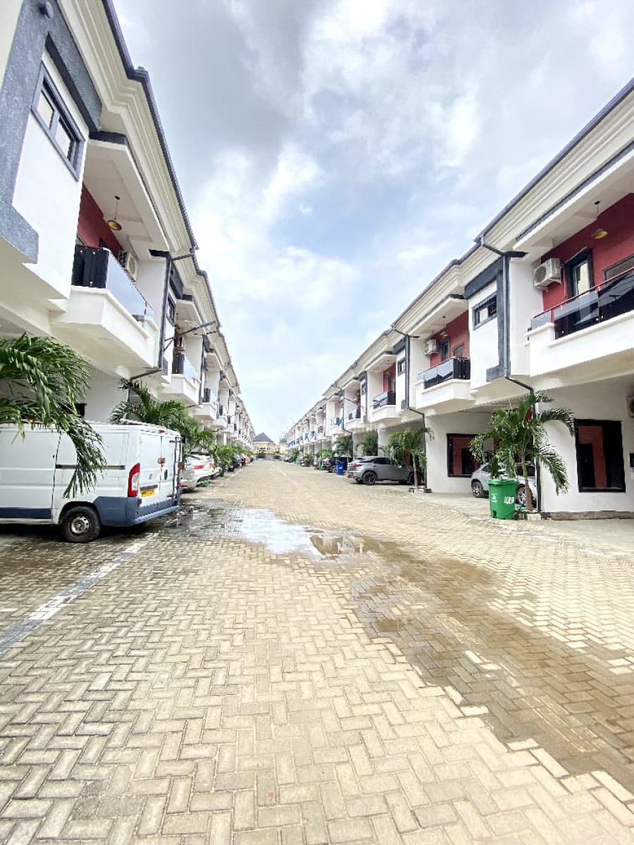 4 Bedroom Terrace Duplex in a Secured Estate, Ikota, Lekki, Lagos, Terraced Duplex for Sale