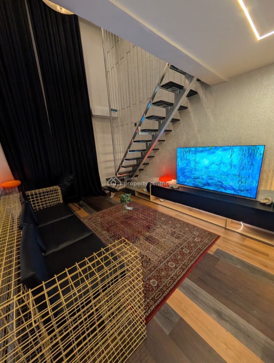 1 Bedroom Loft Apartment, Onike, Yaba, Lagos, Mini Flat (room and Parlour) Short Let