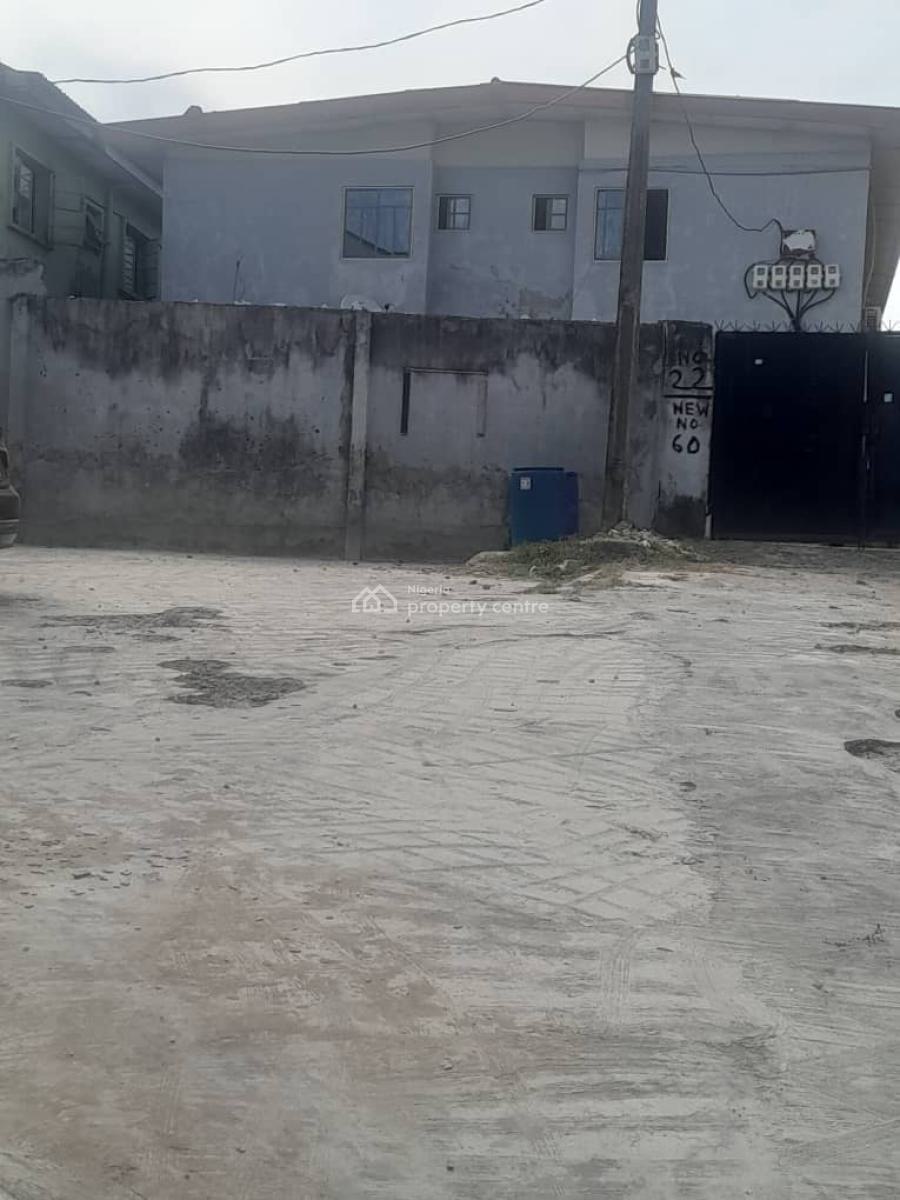 Block of 4 Units 2 Bedroom Flats on Dry Plot of Land, Gbagada, Lagos, Block of Flats for Sale
