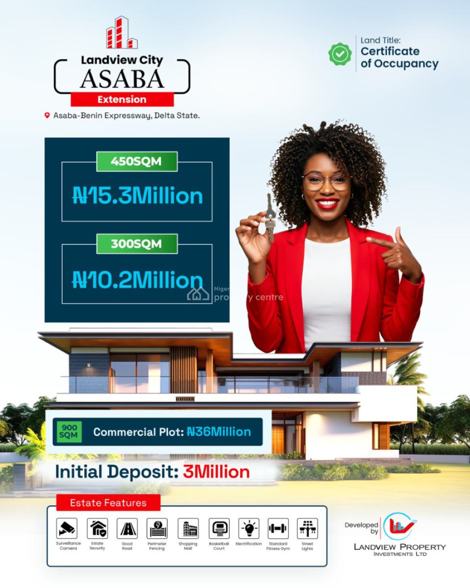 Plots of Land with C of O Title, Asaba-benin Express Way, Asaba, Delta, Mixed-use Land for Sale