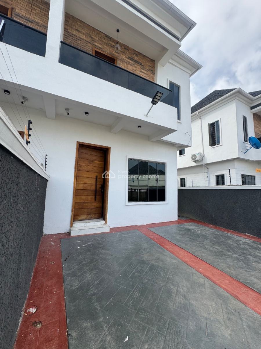 The Most Affordable 4 Bedroom Semi Detached Duplex with Bq, Ikota, Lekki, Lagos, Semi-detached Duplex for Sale