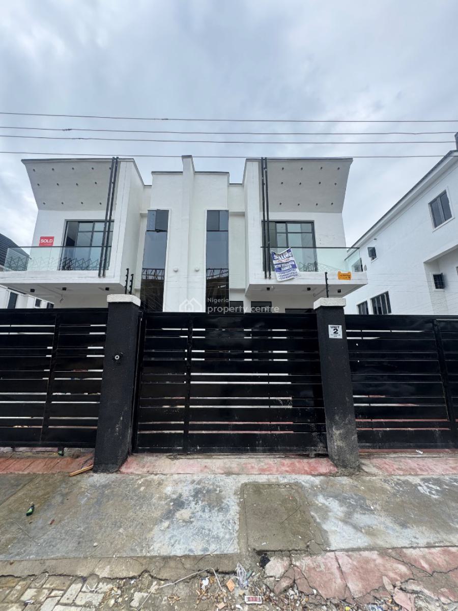 Luxury 4 Bedroom Semi Detached Duplex with Bq, Ikota, Lekki, Lagos, Semi-detached Duplex for Sale