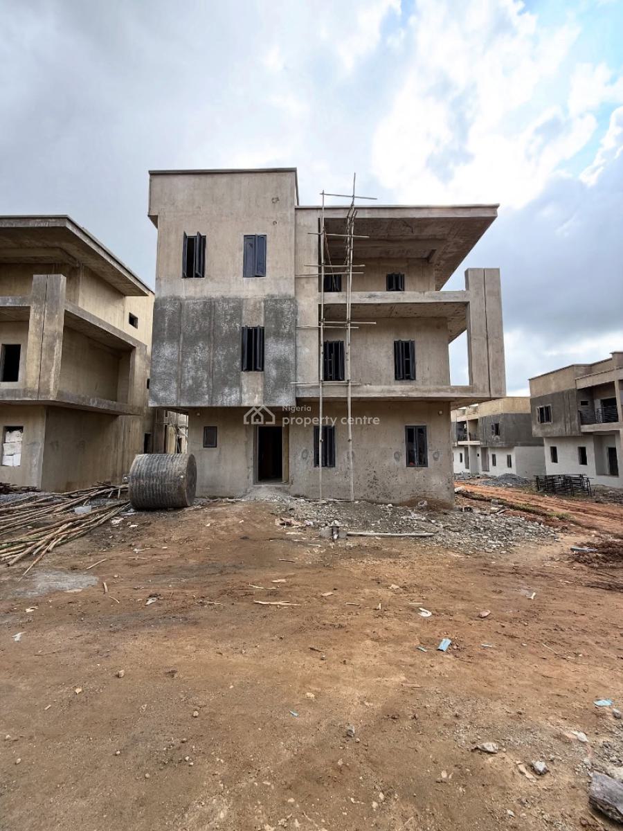 5-bedroom Detached Duplex + Guest Room + Bq, Apo, Abuja, Detached Duplex for Sale