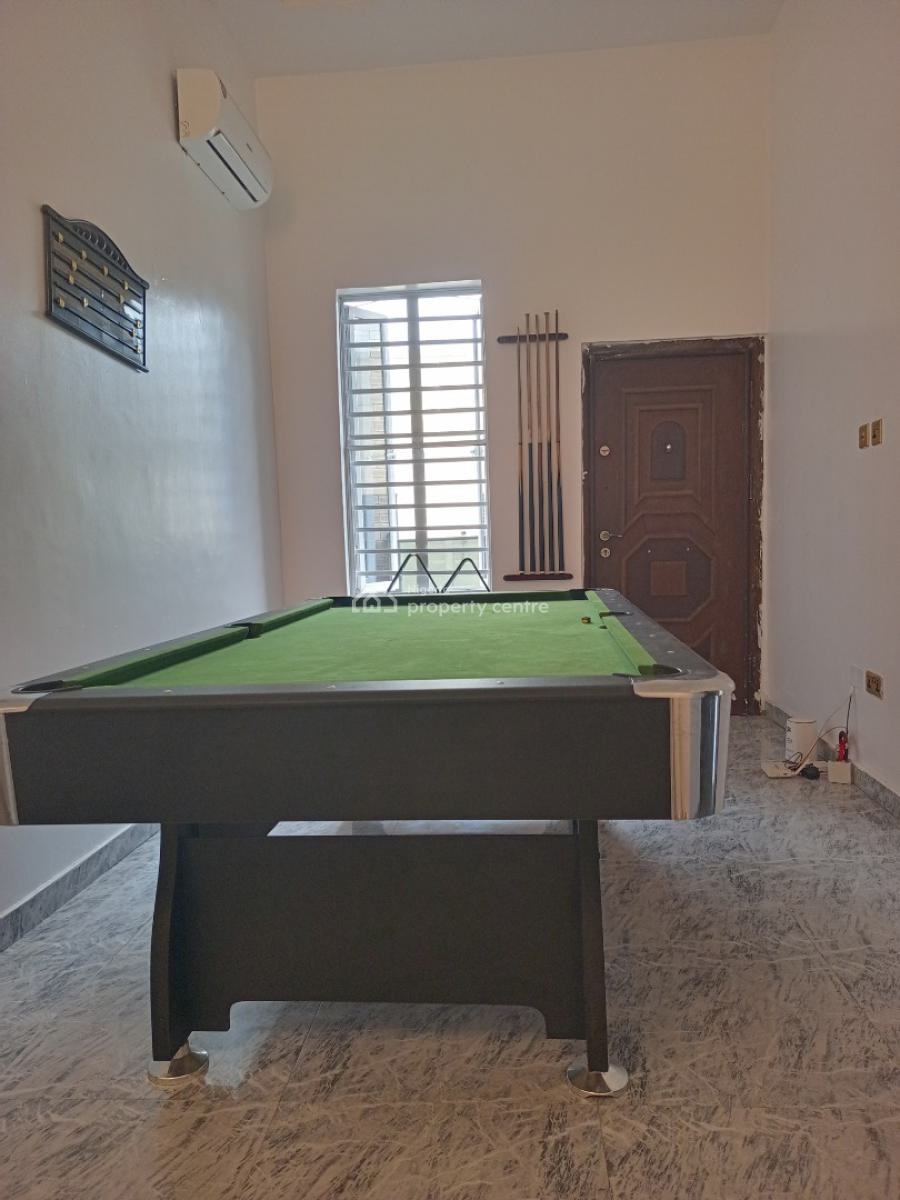 Fully Furnished 4 Bedroom Fully Detached Duplex with Gate House and Bq, Ikota Gra, Ikota, Lekki, Lagos, Detached Duplex for Rent