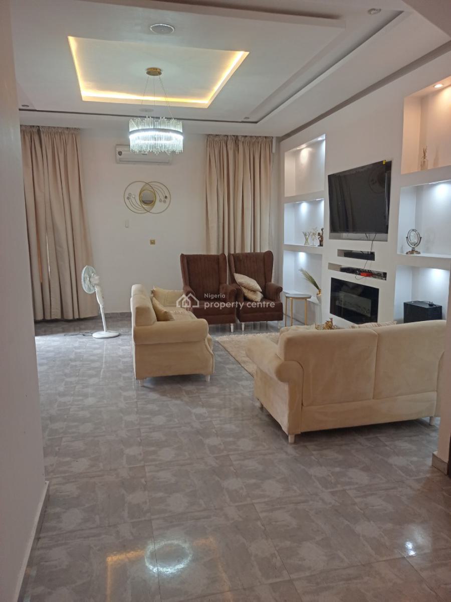 Fully Furnished 4 Bedroom Fully Detached Duplex with Gate House and Bq, Ikota Gra, Ikota, Lekki, Lagos, Detached Duplex for Rent