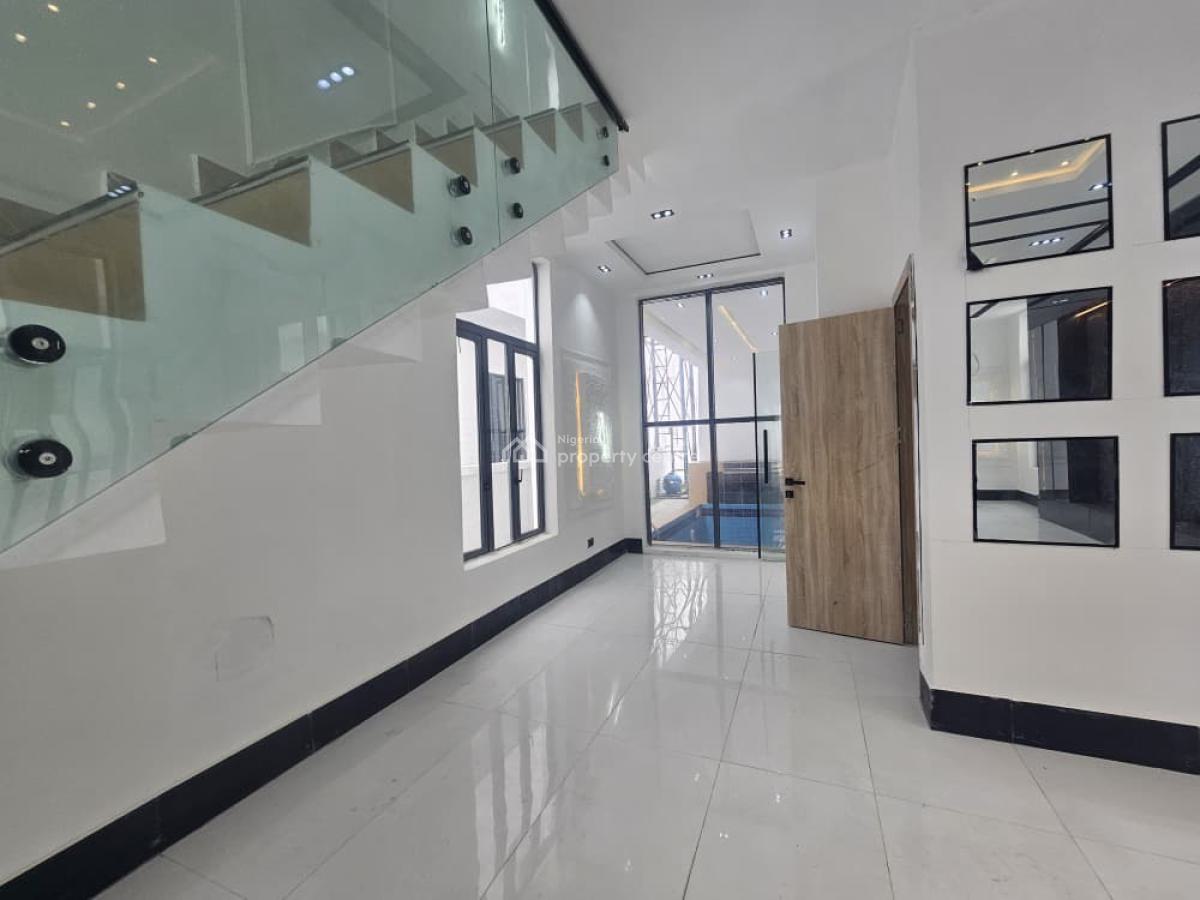 Neatly Finished 5 Bedrooms Fully Detached House with Bq, Sangotedo, Ajah, Lagos, Detached Duplex for Sale