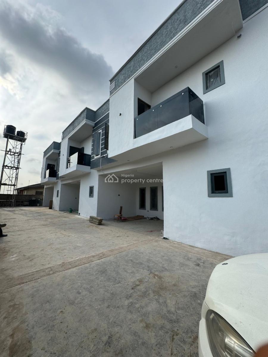 Newly Built 4 Bedroom Terrace Duplex, Ogba, Ikeja, Lagos, Terraced Duplex for Sale