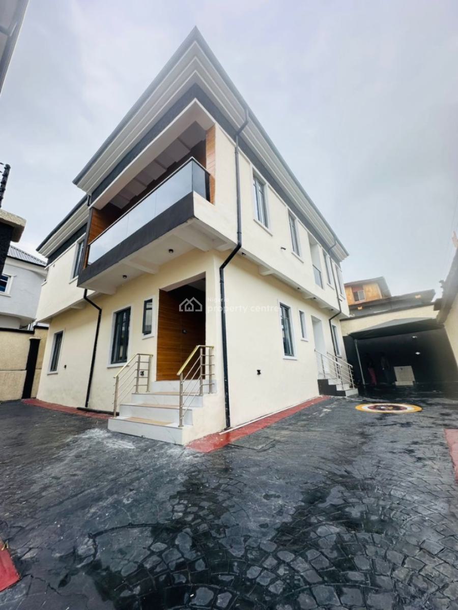 Newly Built 4 Bedroom Fully Detached Duplex with Bq, Ogba, Ikeja, Lagos, Detached Duplex for Sale