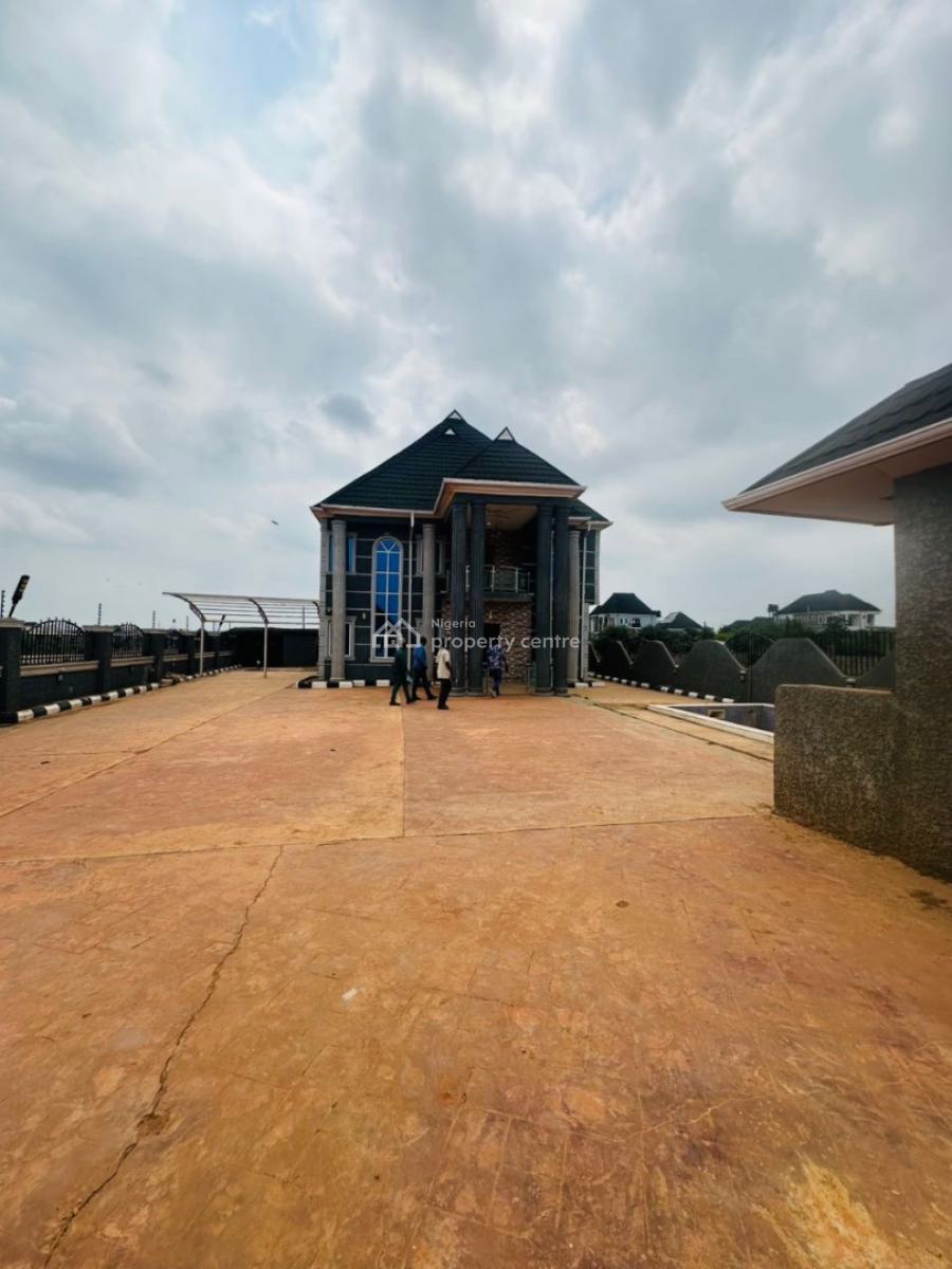 Spaciously Built 5 Bedroom  Fully Detached Duplex with a Room Bq, Own a Spacious Home with  5-7 Car Garage for Ample Parking, Ipaja, Lagos, Detached Duplex for Sale