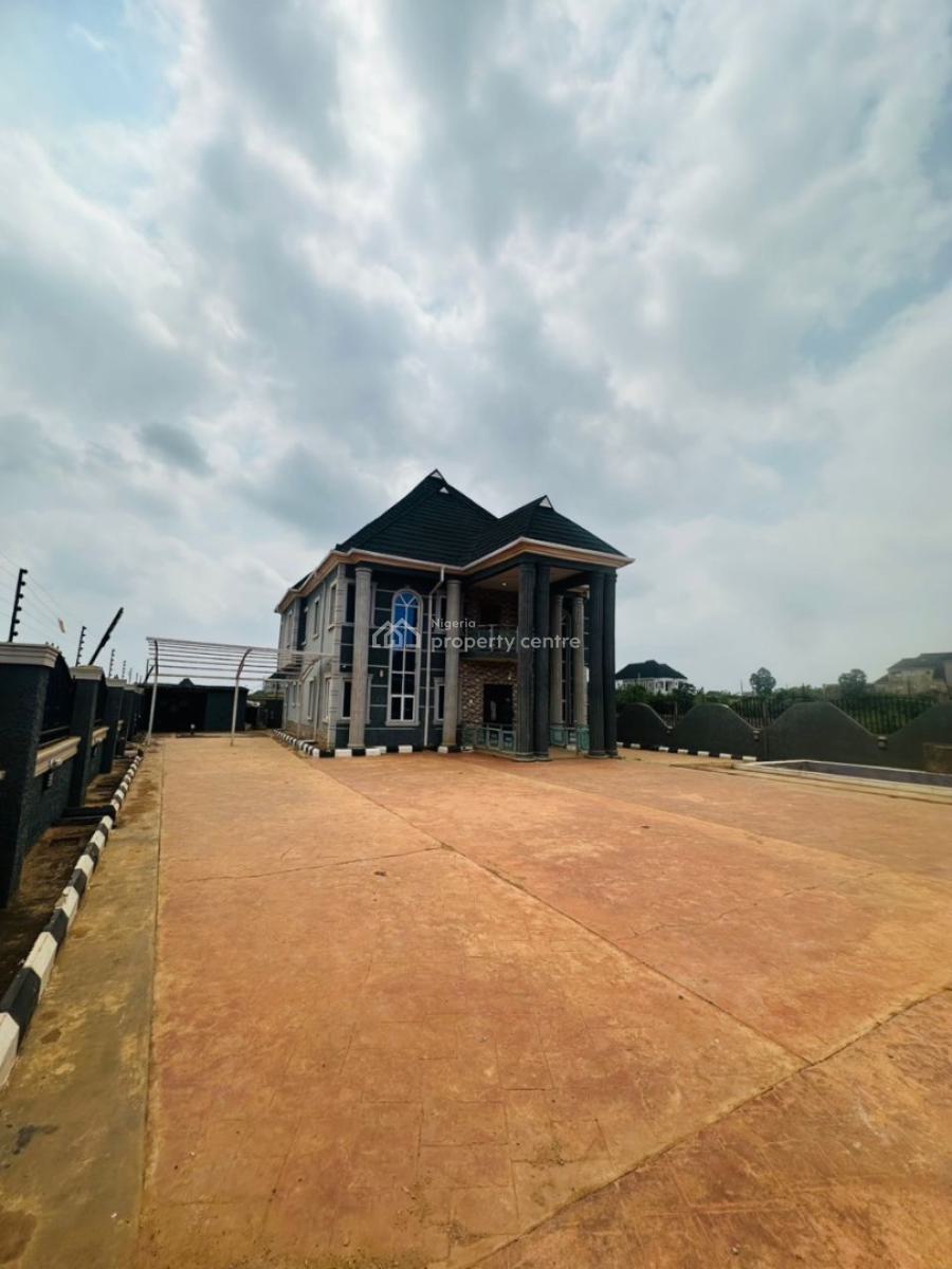 Spaciously Built 5 Bedroom  Fully Detached Duplex with a Room Bq, Own a Spacious Home with  5-7 Car Garage for Ample Parking, Ipaja, Lagos, Detached Duplex for Sale