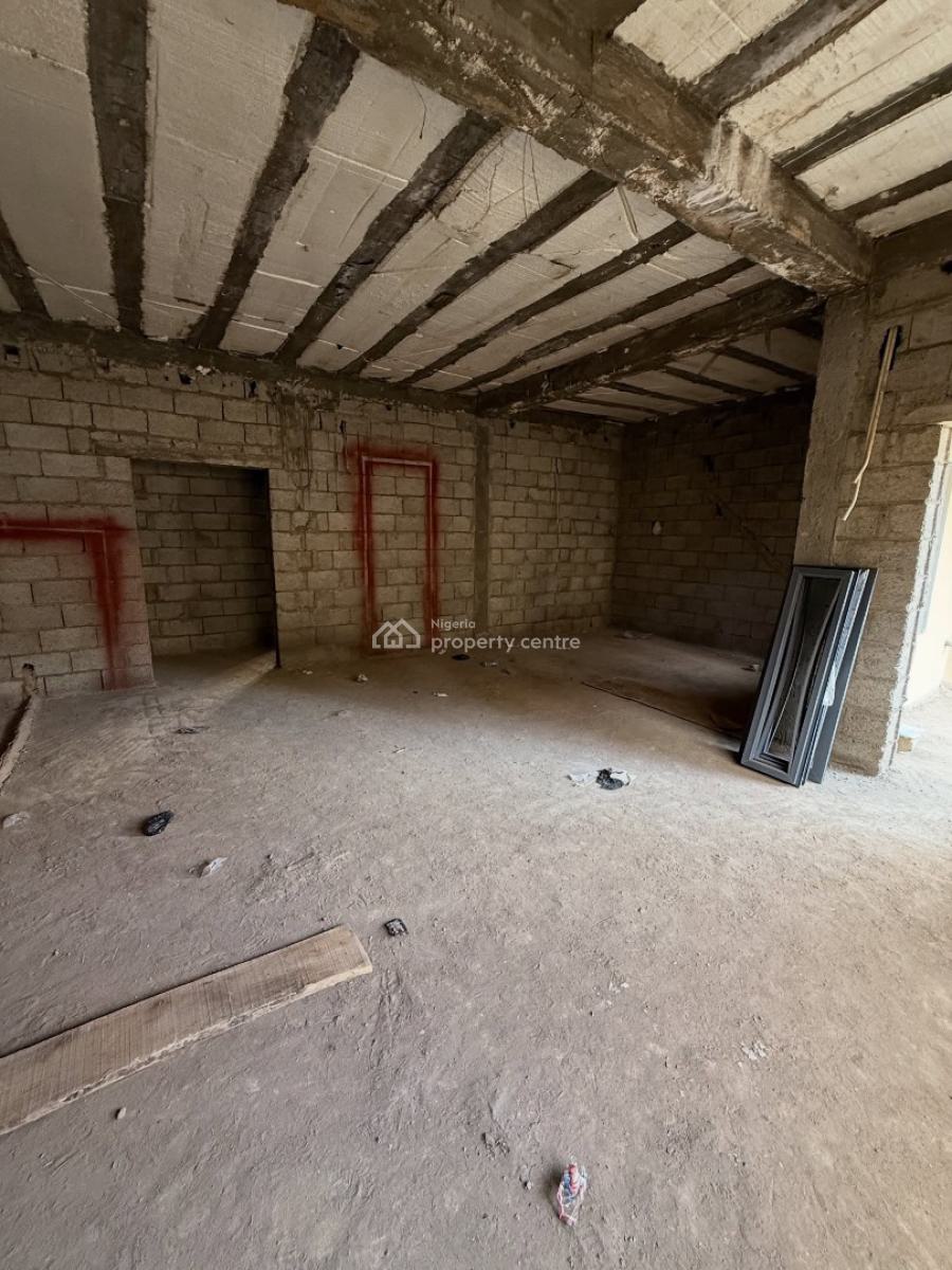3bedroom Duplex + Bq(semi Finished ), Apo, Abuja, Terraced Duplex for Sale