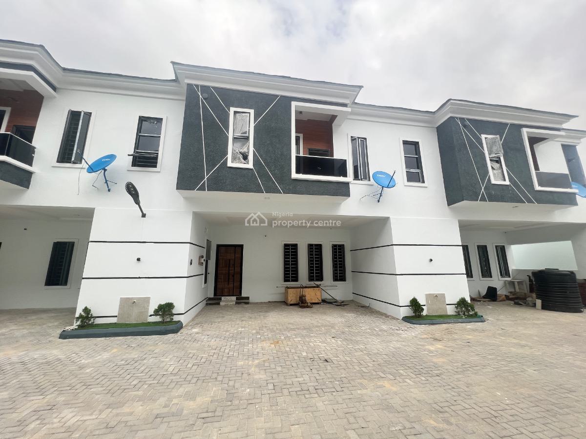 Serviced 4 Bedroom Terrace Duplex in an Estate, Mobile Road, Ajah, Lagos, Terraced Duplex for Sale