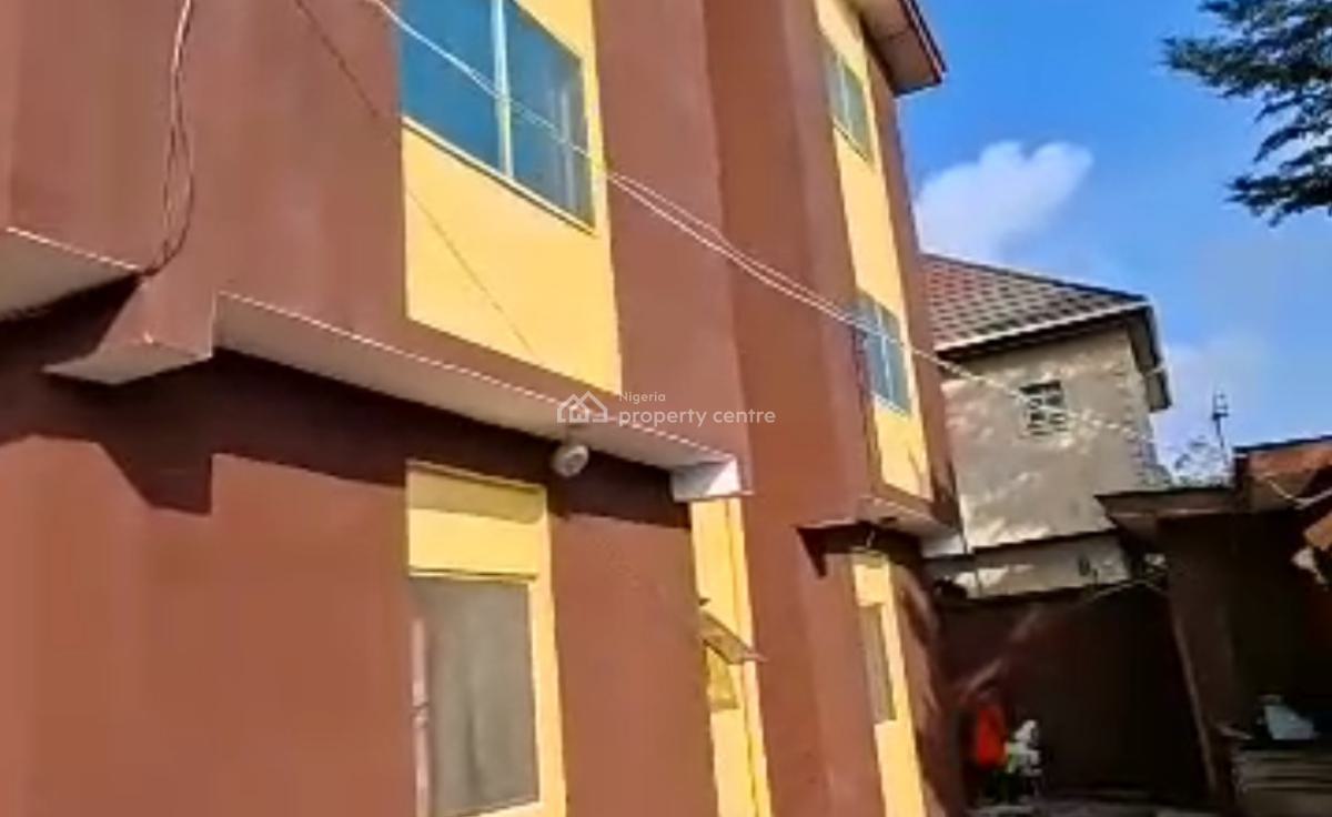 Block of 8flats= 6units of 3bedroom & 2units of 2bed on Cornerpiece, Off Ago Palace Way, Ago, Okota, Isolo, Lagos, Block of Flats for Sale