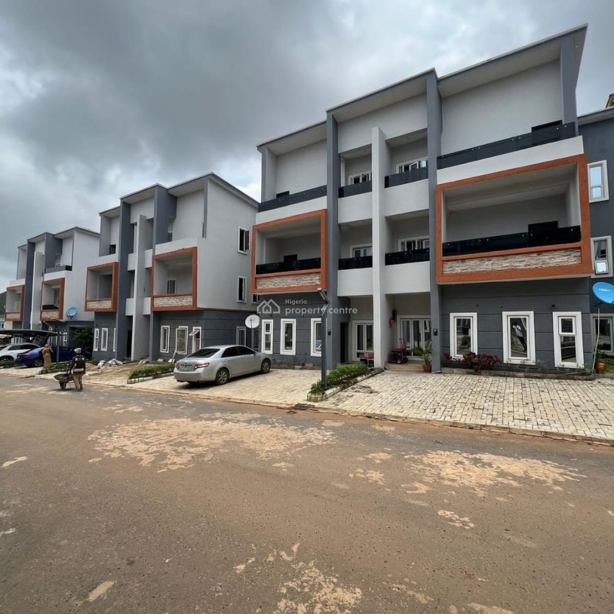 Partially Furnished 4 Bedroom Terrace Duplex, Kukwaba, Abuja, Terraced Duplex for Sale