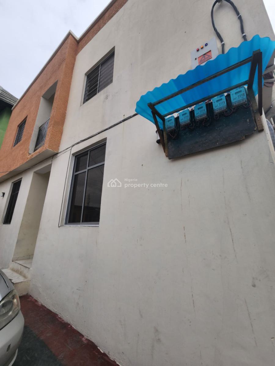 Semi-furnished Studio Apartment, Off Pedro Road, Shomolu, Lagos, Self Contain (single Rooms) for Rent