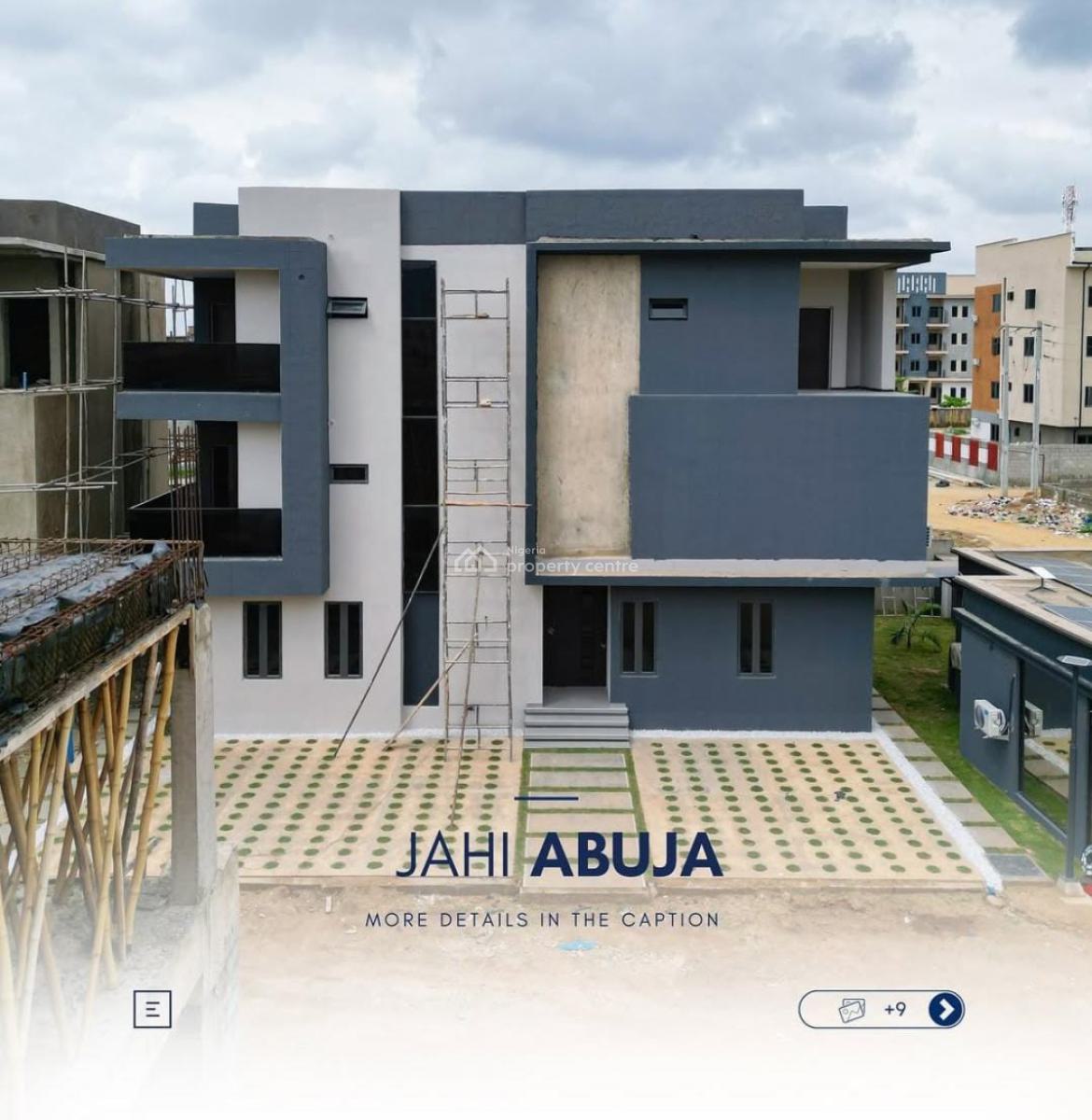 Stunning 5-bedroom Detached Duplex, Jahi, Abuja, Detached Duplex for Sale